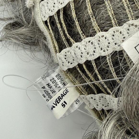 NWT Paula Young Mid Colleen Gray Wig Color 51 Short Curly Synthetic Average main image 5